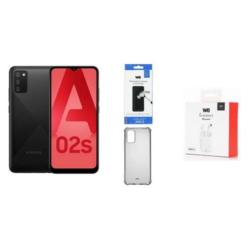 Samsung Galaxy A02s SM-A025G 6.5" Double SIM Android 10 4G USB Type-C 3 Go 32 Go 5000 mAh Noir