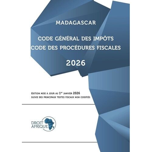 Madagascar - Code Général Des Impôts