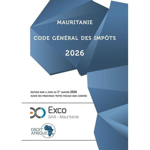 Mauritanie - Code Général Des Impôts
