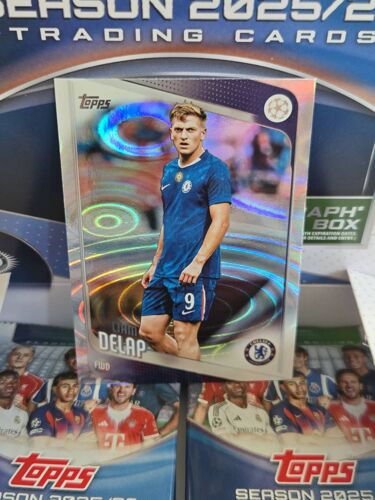 Liam Delap - 2025-26 Topps Flagship Ucc - Raindrops Parallel #192