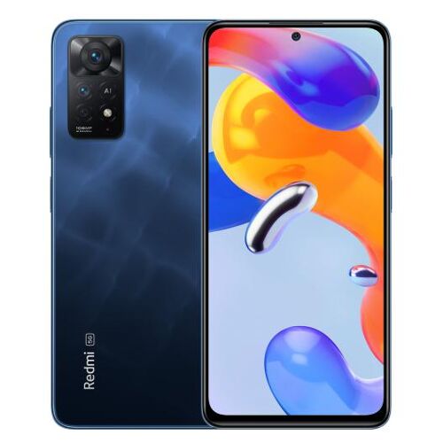 Xiaomi Redmi Note 11 Pro 5G 6.67" Double SIM hybride Android 11 USB Type-C 8 Go 128 Go 5000 mAh Bleu