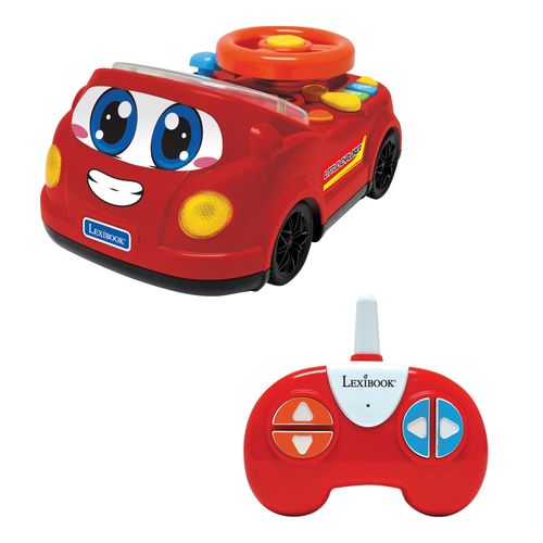 Crosslander® Petit Exploreur télécommandé ¿ Le Petit Explorateur Interactif télécommandé est une voiture jouet réaliste et interactive, avec sons et lumières, pour des heures de jeu imaginatif !