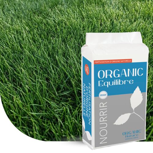 Engrais Gazon Frayssinet Organic Équilibre 7-2-9 – Sac 25 Kg