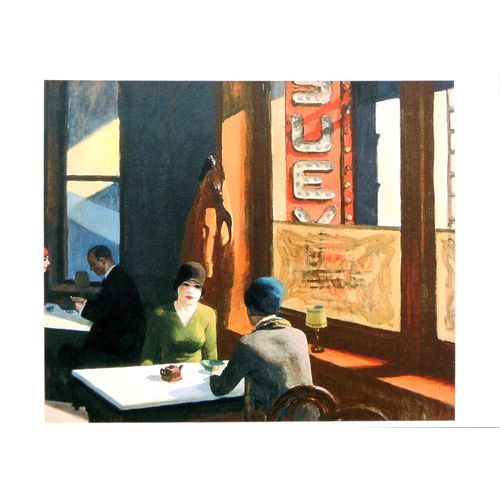 Hopper Edward Lot 2 Cartes Postales Tableaux Peinture