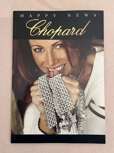 Rare Brochure Magazine Chopard Joaillerie Luxe Mode Happy News N.11 Version Us