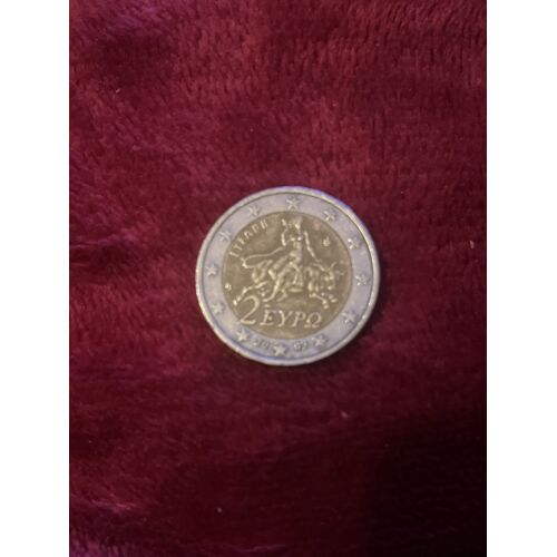 Pièce De 2€ De Grèce De 2002 Rare