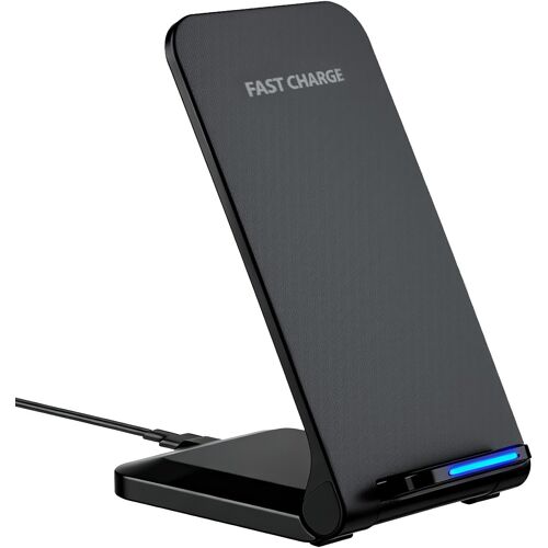KALANKA-15W Chargeur Induction, Chargeur sans Fil Station Charge Rapide pour i17 16 Pro Max Plus 15 14 13 12 11, Galaxy S25 Ultra S24 FE S23 S22 S21 S20, Google Pixel 10 9 Pro 8 7 a 6XL