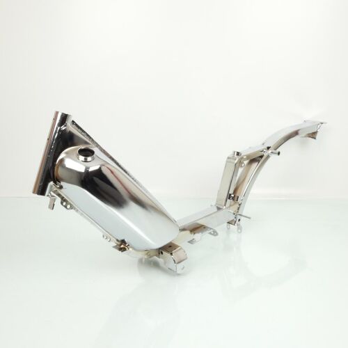 Cadre Rsm Pour Mobylette Peugeot 50 103 Sp Réservoir 5l Chromé Neuf