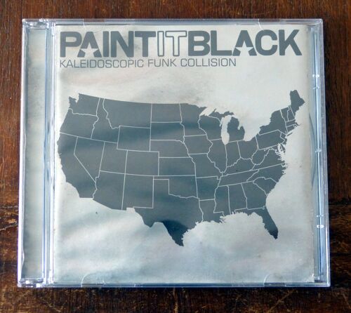 Cd : Paint It Black - The Kaleidoscopic Funk Collision