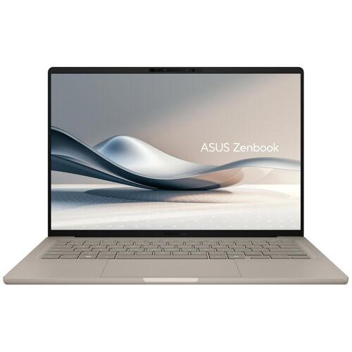 ASUS Zenbook A14 UX3407QA-QD332W Copilot+ PC Snapdragon X1-26-100 Ordinateur portable 14" WUXGA 32 Go LPDDR5x-SDRAM 512 Go SSD Wi-Fi 6E (802.11ax) Windows 11 Home Espagnole Beige