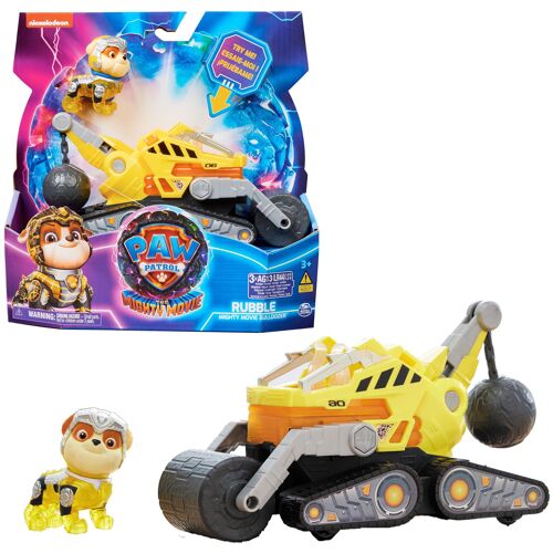 PAW Patrol Vehicule + Figurine Ruben La Super Patrouille - Le Film