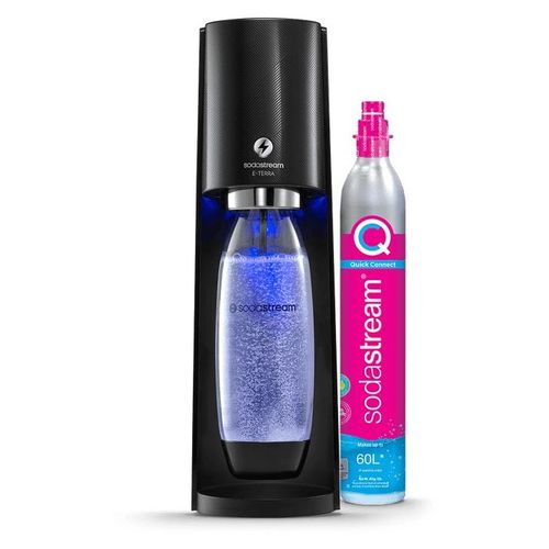 SodaStream E-Terra Métal, Plastique Noir