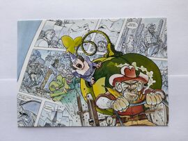 Daniel Goossens - Carte Postale Format : 10,5cm * 15cm De L'Affiche Du 25e Festival International De La Bd D'Angoulême 1998 - Illustration Couleur En Recto Sur Papier Glacé, Écritures En Verso.