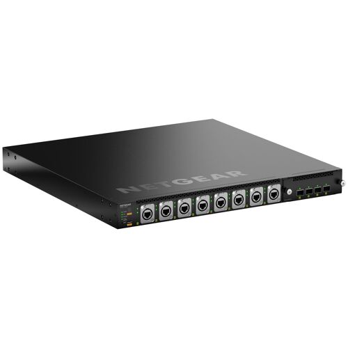 NETGEAR M4350-16M4V - Commutateur - full width - C3 - Géré - 16 x 2.5GBase-T (PoE ++) + 4 x 25 Gigabit SFP28 (liaison montante) - flux d'air de l'avant vers l'arrière - Montable sur rack - PoE++ (530 W) - pour NETGEAR AGM731F, APS2000W...