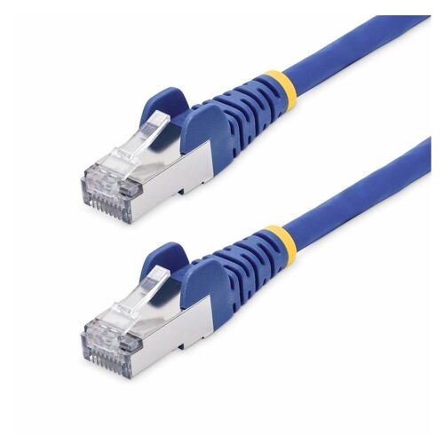 StarTech.com 50cm Blue CAT8 Ethernet Cable, Snagless, S/FTP, 25G/40G - Cordon de raccordement - RJ-45 (M) pour RJ-45 (M) - 50 cm - 5.6 mm - S/FTP - 50 microns - CAT 5/5e/6/6a/8 - IEEE 802.3bt/IEEE 802.3ba - sans halogène, passif, sans crochet -...