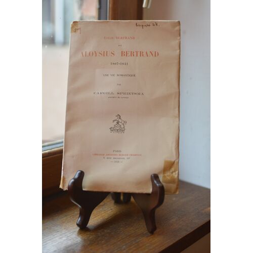 Louis Bertrand Dit Aloysius Bertrand 1807-1841 - 1926