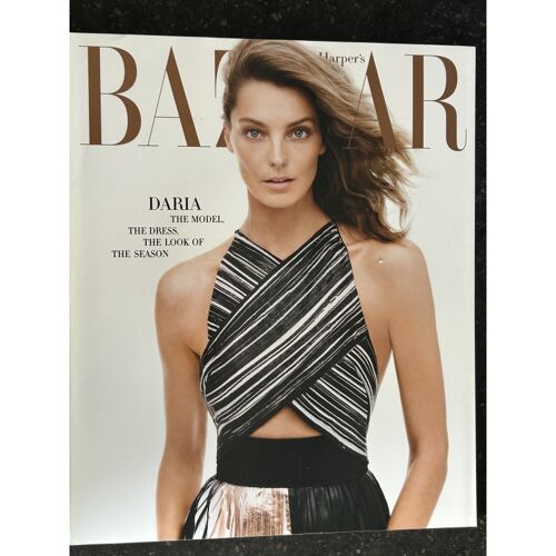 Harper's Bazaar February 2014 Cover Daria The Model The Dress The Look Of The Season