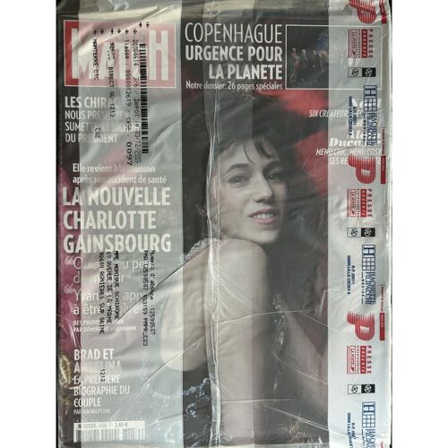 Paris Match N° 3159 Septembre 2009 La Nouvelle Charlotte Gainsbourg