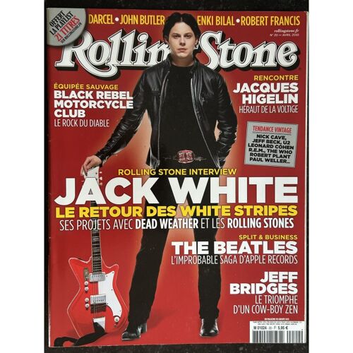 Rolling Stone 2010 04 N° 20 Jack White Jeff Brifges The Beatles Jacques Higelin Black Rebel Motorcycle Club