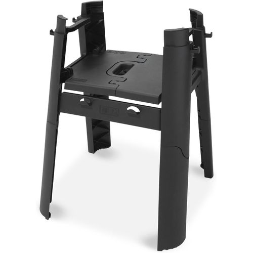 Ulteronixshop-Support avec pieds et tablette latérale / Pour barbecue électrique Lumin Compact, design pliable, crochets intégrés pour ustensiles, montage facile, 68 x 55 x 55,5 cm