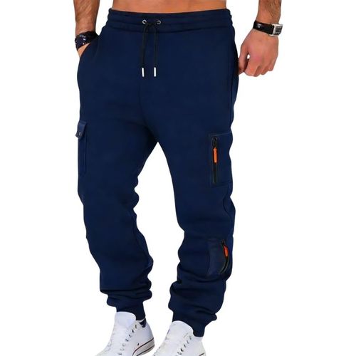 Ulteronixshop-Pantalon De Jogging Pour Homme Avec Poches Zippées - Pantalon De Survêtement Long - Pantalon De Sport - Pantalon De Survêtement - Pantalon De Jogging