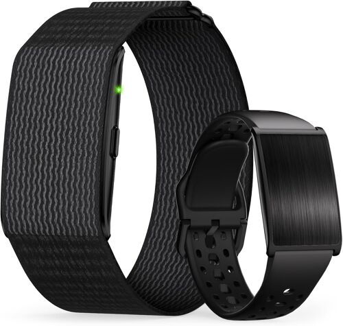 Ulteronixshop-Bracelet Connecté sans Écran Homme Femme, Fitness Tracker 24/7 Suivi Activité et Sommeil avec Fréquence Cardiaque, Analyse IA, 60 Jours d¿Autonomie, 170+ Sports, sans Abonnement
