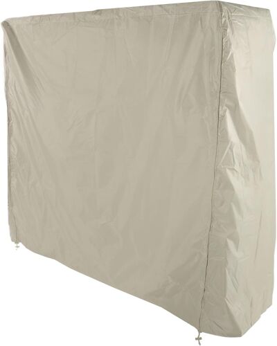 Ulteronixshop-Housse De Table De Pong, 61 X 29,5 X 56,7 Pouces, Revêtement Imperméable Argenté 190 Avec Fermeture Éclair, Beige, Housses De Tennis Pour Tables De Tennis De Table Pliables,