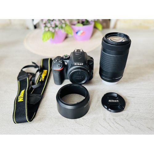 Pack Nikon D5600 + Sac + Objectif Reflex Nikon NIKKOR AF-P DX 70-300 mm
