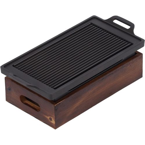Ulteronixshop-Barbecue de Style Japonais Portable - Cuisinière à Charbon de Bois, Plaque et Outils pour Yakiniku/BBQ - Accessoires Domestiques