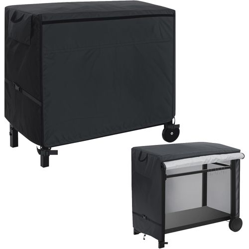 Ulteronixshop-Housse De Table D'extérieur Pour Petite Table De Rangement Portable Keter Unity, 420d, Housse De Table De Jardin, Barbecue (105 X 64 X 85 Cm)