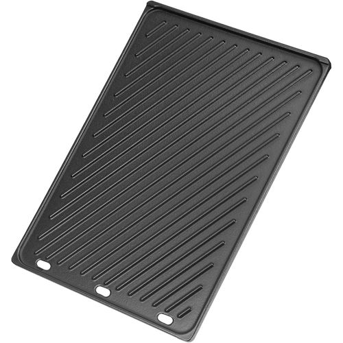 Ulteronixshop-44 x 29 cm Plaque de Cuisson en Fonte Réversible pour Barbecue à Gaz Série Weber Spirit I et II 300 - Remplacement pour Weber 7638 - Accossoire pour BBQ, Cuisinière, et Feu de Camp