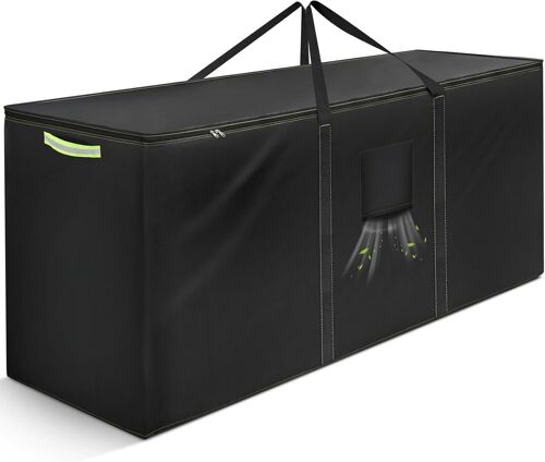 Ulteronixshop-Sac De Rangement Pour Coussins De Jardin, Sac ImperméAble, Tissu Oxford 420D éPais, Sac De Rangement Pour Coussins De Jardin Avec PoignéE, RéSistant Aux Uv, Sac En Forme De Sapin