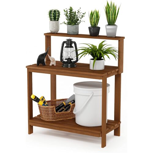 Ulteronixshop-Tioman Outdoor Hardwood Banc D'extérieur, Naturel, One Size
