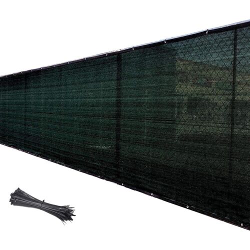 Ulteronixshop-Brise-Vue Pour Balcon - 1,8 X 15,2 M - Clôture Brise-Vue En Maille Robuste Pour Mur, Jardin, Cour, Balcon, Véranda, Porche, Terrasse, Piscine, Arrière-Cour (Vert)