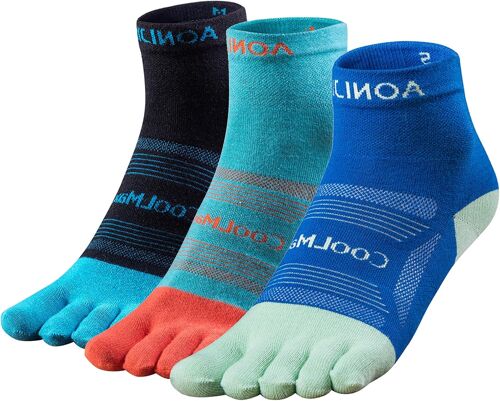 Ulteronixshop-Chaussette À Orteils Séparés 2 Ou 3 Paires Chaussettes De Sport 5 Doigts Pour Homme Femme Course Trail Running