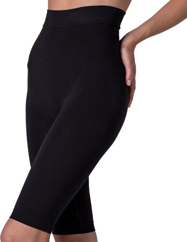 Ulteronixshop-SLIMCELL Leggings Femme Gainant Legging Anti Cellulite - Gaine Ventre Plat en Microfibe, Short et Cycliste, Legging Femme Taille Haute, Minceur - Made in Italy