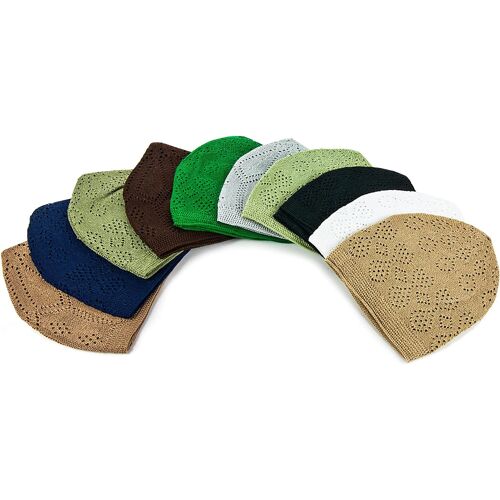 Ulteronixshop-ihvan online Chapeaux musulmans turcs Kufi pour homme, taqiya, takke, peci, chapeaux islamiques, cadeaux islamiques du Ramadan et de l'Aïd