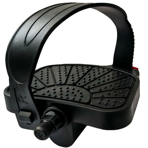 Subzonal-Pédales Haut De Gamme Pour Vélo D'appartement - Axes 9/16"" & 1/2"", Sangles Réglables | Compatibles Peloton/Schwinn/Vélos De Spinning, Antidérapantes