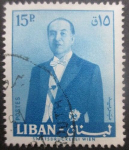 Liban N°171 Président Fouad Chehab Oblitéré