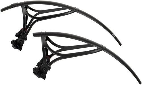 Subzonal-Shield R35 - Set De Garde-Boue Pour Vélo De Route - Diamètre 700c / 28"" - Garde Boue Velo Route Avant Et Arrière - 343 G - Fabriqué En France, Noir