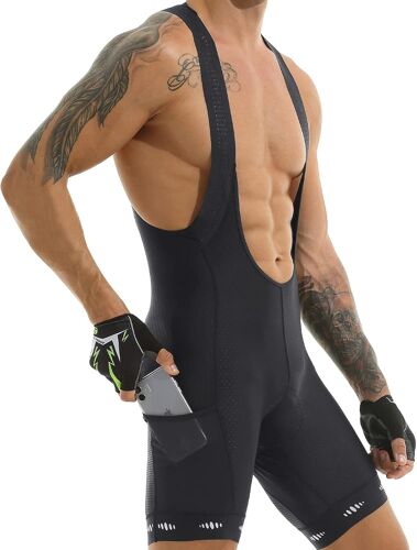 Subzonal-Shorts De Cyclisme Cuissard De Cyclisme Homme Avec Gel 5d Short Pantalon Cuissard Vélo Renforcer En Gel Rembourré Short Court De Cyclisme Vtt Ou Route Sports Fitness Shorts
