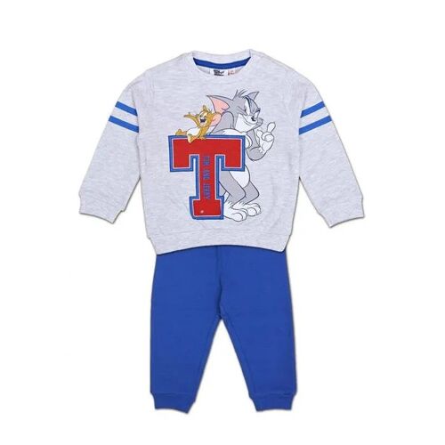 Pigiama Baby Tom&Jerry Autunno Inverno Grigio