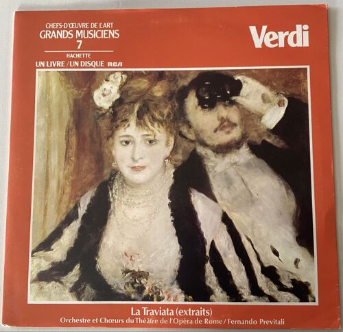 Chef D’Oeuvre De L’Art - Grands Musiciens - 7 - Verdi - La Traviata (Extraits) - Lp - 1977 - French Press