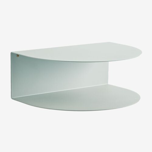 Pack de 2 tables de chevet flottantes en acier Taifa Bleu Eau