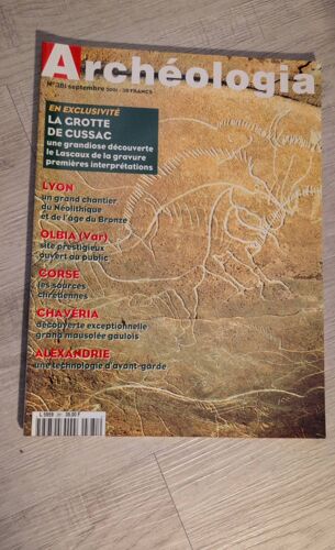 Archéologia N 381 En Exclusivité La Crotte De Cussac Une Grandiose Découverte Le Lascaux De La Gravure Premières Interprétations