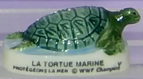 Fève La Tortue Marine - Série Wwf Protégeons La Mer (2004)