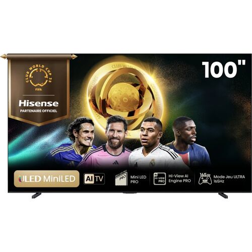 TV Mini LED QLED Hisense 4K UHD 100U7Q PRO 253 cm 2025
