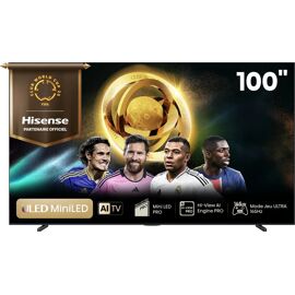 TV Mini LED QLED Hisense 4K UHD 100U7Q PRO 253 cm 2025