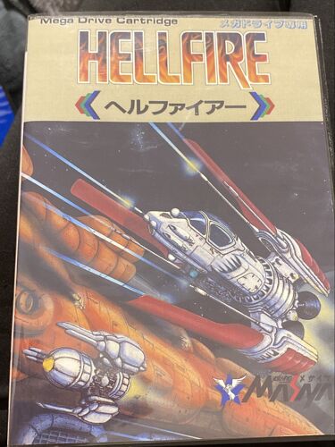 HELLFIRE Megadrive Sega jap.