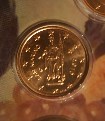 Saint Marin 2010 2 Centimes D'Euro Bu Fdc 48000 Exemplaires